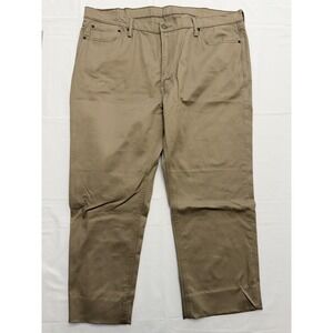 Levis 541 Jeans Mens 42x32 Beige Athletic Fit Tapered Denim Casual Pants